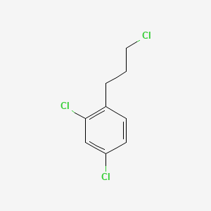 molecular formula C9H9Cl3 B7824246 2,4-Dichloro-1-(3-chloropropyl)benzene CAS No. 72506-10-6