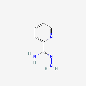 molecular formula C6H8N4 B7824264 Picolinimidohydrazide 