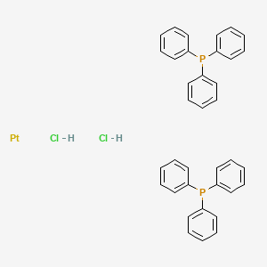 molecular formula C36H32Cl2P2Pt B7824440 cis-Bis(triphenylphosphine)platinum(II)dichloride 