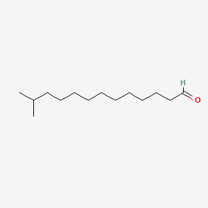 molecular formula C14H28O B7824455 12-Methyltridecanal CAS No. 93843-20-0