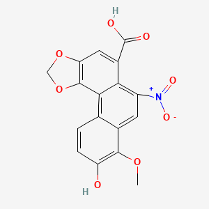 molecular formula C17H11NO8 B7824508 7-Hydroxyaristolochic acid A 