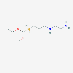 molecular formula C10H26N2O2Si B7824855 N-[3-(Diethoxymethylsilyl)propyl]-1,2-ethanediamine 