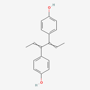 4-[4-(4-Hydroxyphenyl)hexa-2,4-dien-3-yl]phenol