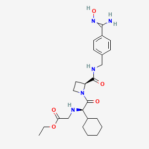 molecular formula C24H35N5O5 B7825022 Ximelagatran 