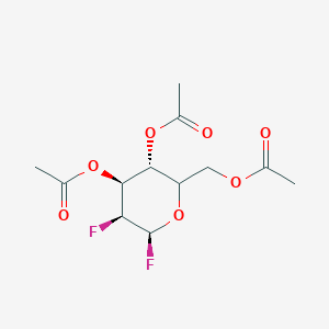 molecular formula C12H16F2O7 B7826056 Fluoro 2-Deoxy-2-fluoro-3,4,6-tri-O-acetyl-D-glucose 