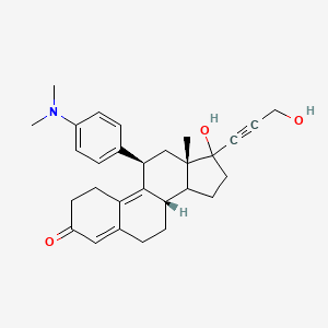 molecular formula C29H35NO3 B7826077 22-Hydroxy Mifepristone-d6 