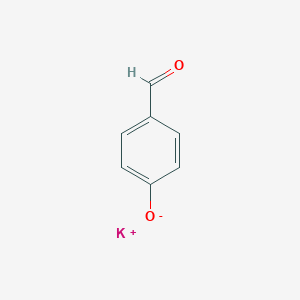 molecular formula C7H5KO2 B7826676 potassium;4-formylphenolate 