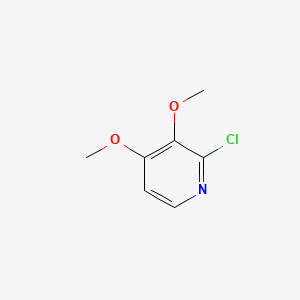 molecular formula C7H8ClNO2 B7826888 2-Chloro-3,4-dimethoxypyridine 