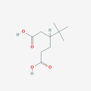 molecular formula C10H18O4 B078269 3-tert-Butyladipic acid CAS No. 10347-88-3
