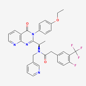 molecular formula C32H27F4N5O3 B7827092 NBI-74330 