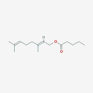 molecular formula C15H26O2 B078271 Geranyl valerate CAS No. 10402-47-8