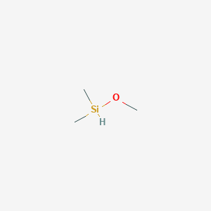 molecular formula C3H10OSi B7827316 Methoxy(dimethyl)silane 