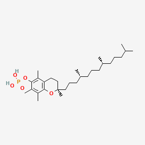 molecular formula C29H51O5P B7827403 alpha-Tocopherol phosphate CAS No. 71276-50-1