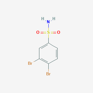 molecular formula C6H5Br2NO2S B7827417 3,4-Dibromobenzenesulfonamide 