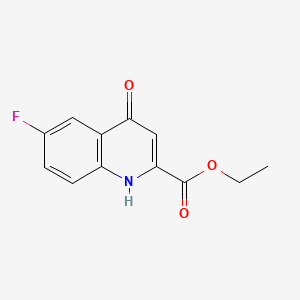 Ethyl 6-fluoro-4-oxo-1,4-dihydroquinoline-2-carboxylate