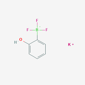 molecular formula C6H5BF3KO B7827514 potassium;trifluoro-(2-hydroxyphenyl)boranuide 