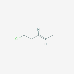 molecular formula C5H9Cl B078285 (E)-5-Chloropent-2-ene CAS No. 10524-07-9