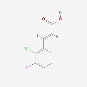 2-Chloro-3-fluorocinnamic acid