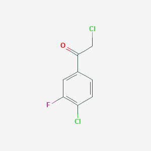 2-Chloro-1-(4-chloro-3-fluorophenyl)ethanone