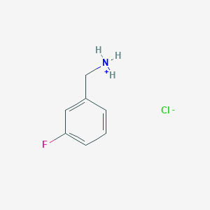 molecular formula C7H9ClFN B7828567 (3-Fluorophenyl)methylazanium;chloride 