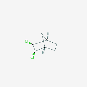 molecular formula C7H10Cl2 B078286 (1S,2R,3S,4R)-2,3-dichlorobicyclo[2.2.1]heptane CAS No. 14627-75-9