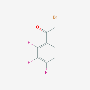 molecular formula C8H4BrF3O B7828628 2,3,4-Trifluorophenacyl bromide 