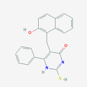 molecular formula C21H16N2O2S B7828656 CID 270278 