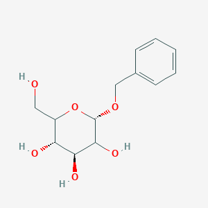 molecular formula C13H18O6 B7828730 Benzyl alpha-D-threo-hexopyranoside 