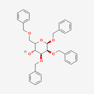molecular formula C34H36O6 B7828770 Benzyl 2,3,6-Tri-O-benzyl-beta-D-glucopyranoside 