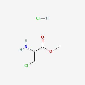 molecular formula C4H8ClNO2 B7828846 Methyl 2-amino-3-chloropropanoate CAS No. 38524-37-7