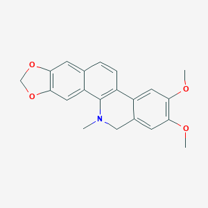 molecular formula C21H19NO4 B078294 二氢尼替丁 CAS No. 13063-06-4