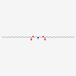 molecular formula C41H81NO4 B078295 (Methylimino)diethane-1,2-diyl distearate CAS No. 13998-76-0