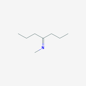 molecular formula C8H17N B078303 N-methylheptan-4-imine CAS No. 10599-78-7