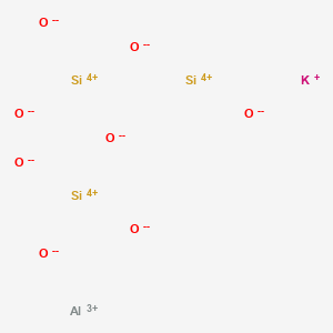 molecular formula AlKO8Si3 B078304 Orthoclase CAS No. 12251-44-4