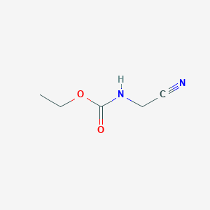 molecular formula C5H8N2O2 B078322 Ethyl (cyanomethyl)carbamate CAS No. 13756-48-4