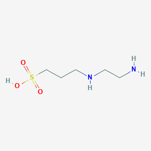 molecular formula C5H14N2O3S B078336 3-((2-Aminoethyl)amino)propane-1-sulfonic acid CAS No. 14235-54-2