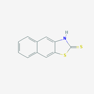 molecular formula C11H7NS2 B078341 Naphtho[2,3-d]thiazole-2(3H)-thione CAS No. 13331-30-1