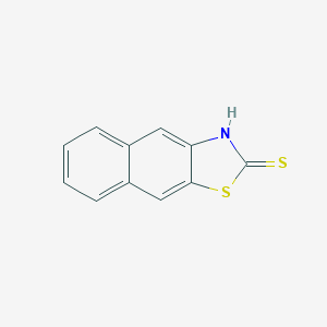 molecular formula C11H7NS2 B078341 Naphtho[2,3-d][1,3]thiazole-2(3H)-thione CAS No. 13331-30-1