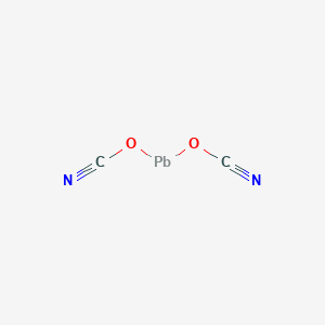 molecular formula C2N2O2Pb B078344 LEAD CYANATE CAS No. 13453-58-2