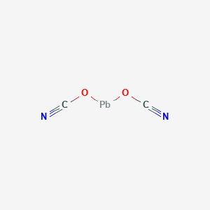 molecular formula C2N2O2Pb B078344 Dicyanatolead CAS No. 13453-58-2