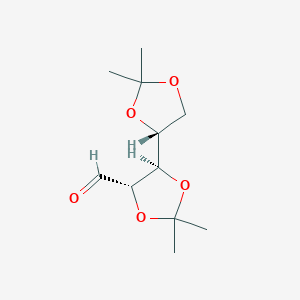 molecular formula C11H18O5 B078347 2,3:4,5-Di-o-isopropylidene-d-arabinose CAS No. 13039-93-5