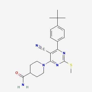 molecular formula C22H27N5OS B7834775 PKM2-IN-7 