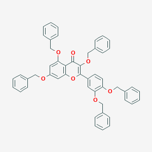 molecular formula C50H40O7 B078351 Benzquercin CAS No. 13157-90-9