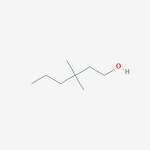 molecular formula C8H18O B078353 3,3-Dimethyl-1-hexanol CAS No. 10524-70-6
