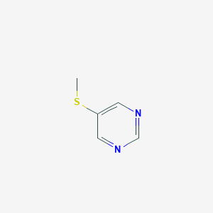 molecular formula C5H6N2S B078358 5-(Methylthio)pyrimidine CAS No. 14257-02-4
