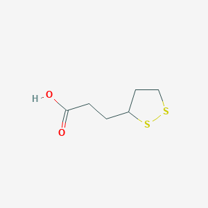 molecular formula C6H10O2S2 B078359 Bisnorlipoic acid CAS No. 13125-44-5