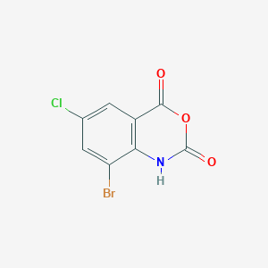 molecular formula C8H3BrClNO3 B7836003 3-Bromo-5-chloroisatoic anhydride 