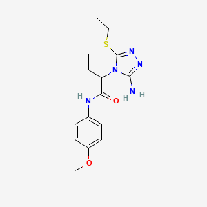 molecular formula C16H23N5O2S B7837181 MFCD11071973 