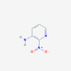 molecular formula C5H5N3O2 B078374 2-硝基吡啶-3-胺 CAS No. 13269-19-7