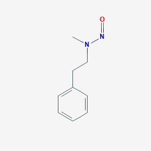 molecular formula C9H12N2O B078379 Benzeneethanamine, N-methyl-N-nitroso- CAS No. 13256-11-6